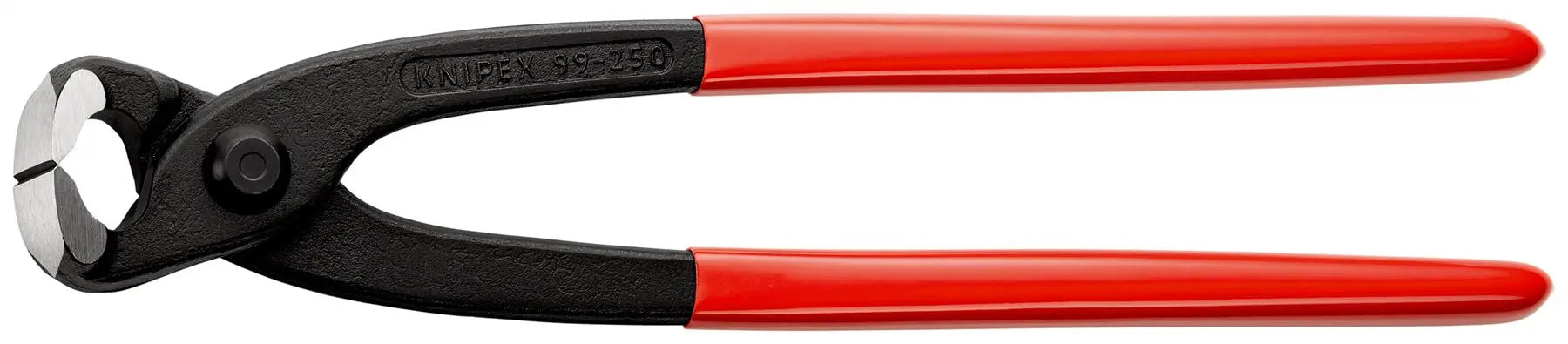 KNIPEX Concreters Nipper Pliers 250mm Plastic Coated Handles 99 01 250 EAN White Rose Tools