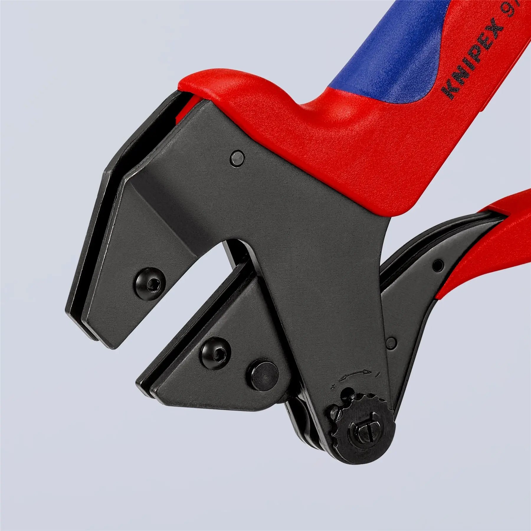 KNIPEX Crimp System Pliers in Plastic Case with Foam Insert without Crimping Dies 200mm 97 43 200 White Rose Tools