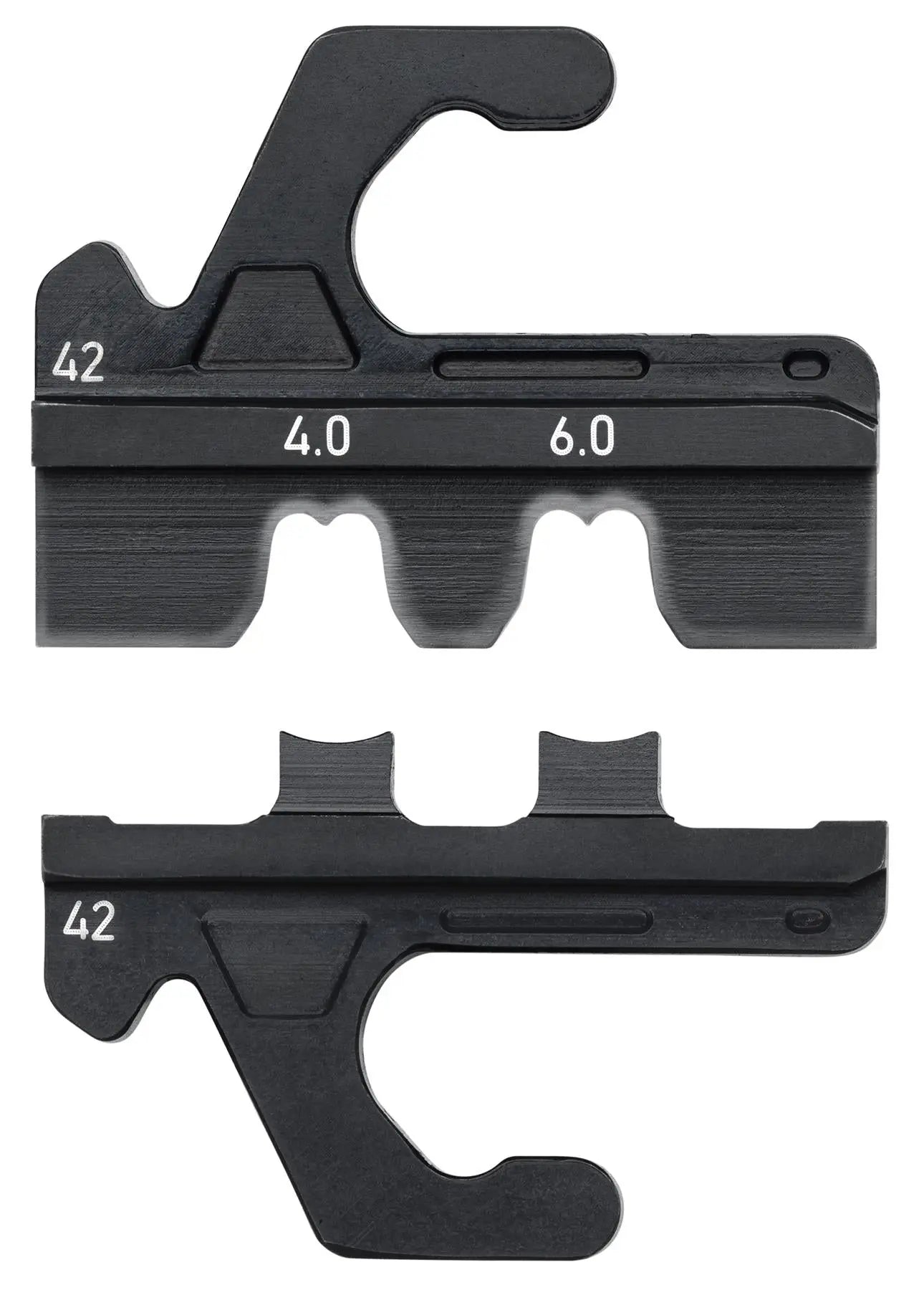 KNIPEX Crimping Die for MC4 and MC4 EVO 2 Connectors in 4mm² and 6mm² (Suitable for 97 33 0X) 97 39 42 White Rose Tools