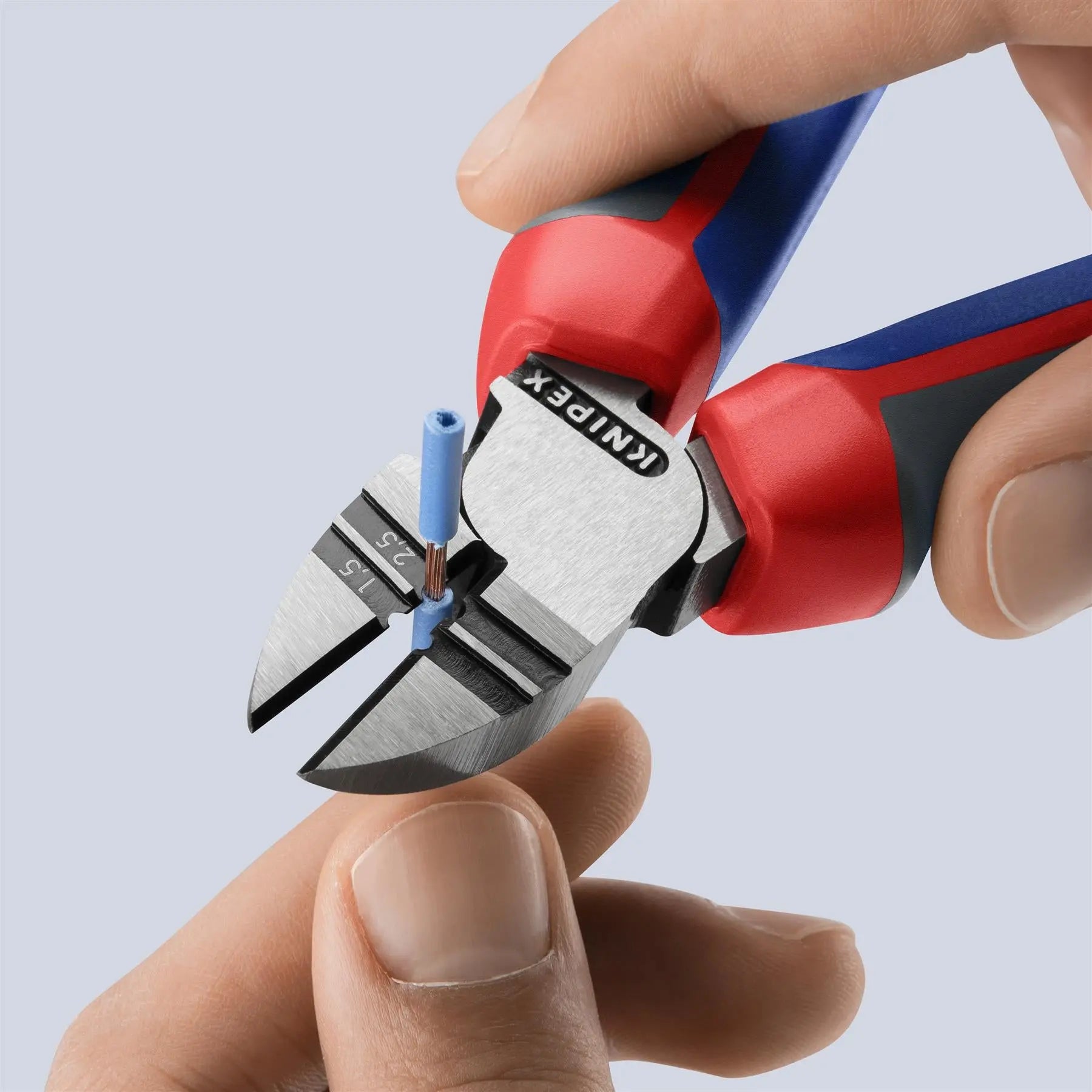 KNIPEX Diagonal Insulation Wire Stripper 160mm Multi Component Grips 14 22 160 White Rose Tools