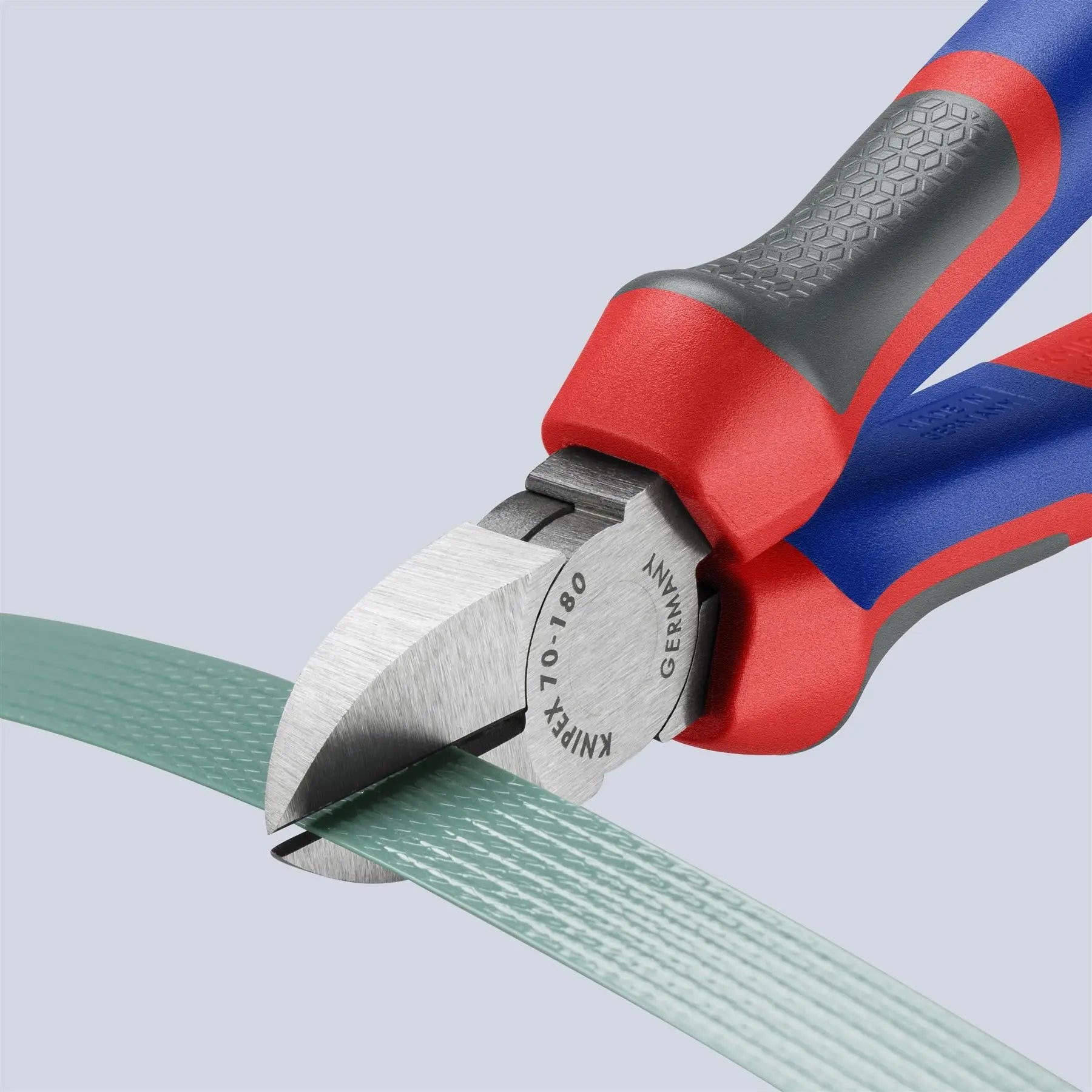 KNIPEX Diagonal Side Cutting Pliers 180mm with Comfort Handles 70 02 180