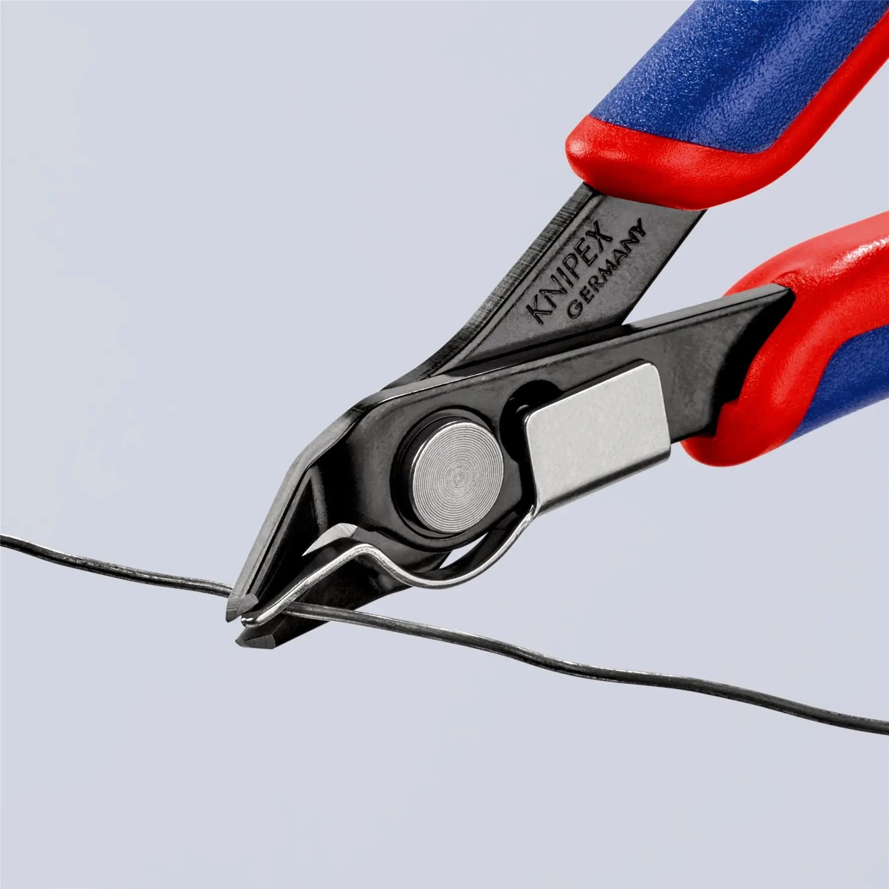 KNIPEX Electronics Super Knips Precision Cutting Pliers 125mm Multi Component Grips 78 91 125 White Rose Tools