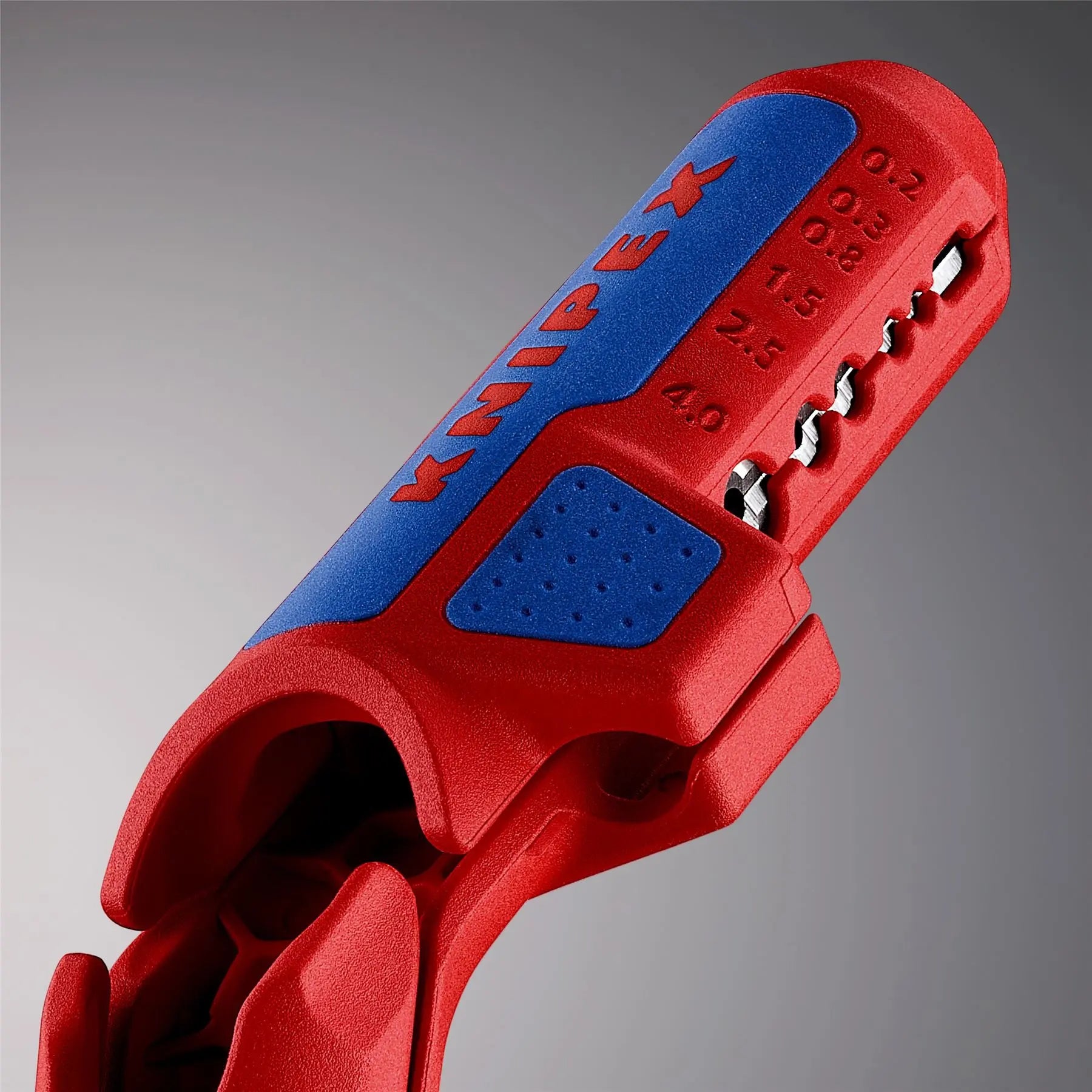 KNIPEX ErgoStrip Universal Wire Stripping Tool for Left Handers 135mm 16 95 02 SB White Rose Tools