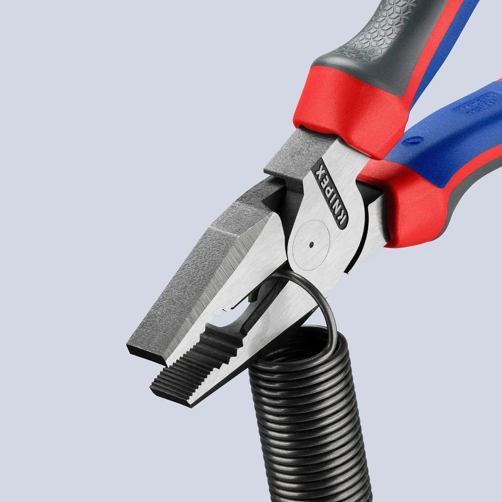 KNIPEX High Leverage Combination Pliers 200mm Multi Component Grips 02 02 200 White Rose Tools