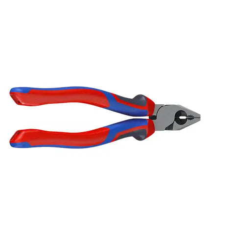 KNIPEX High Leverage Combination Pliers 200mm Multi Component Grips 02 02 200 White Rose Tools