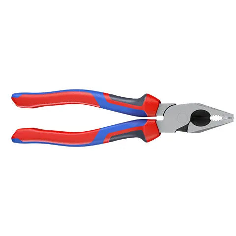 KNIPEX High Leverage Combination Pliers 200mm Multi Component Grips 02 02 200 White Rose Tools