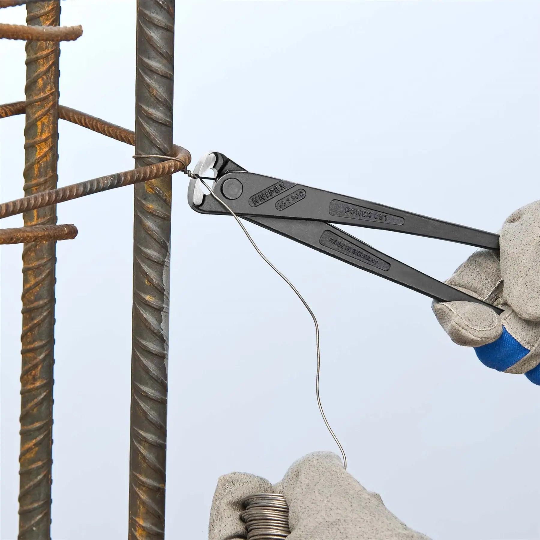 KNIPEX High Leverage Concreters Nipper Pliers 300mm without Handle Sleeves 99 10 300 SB White Rose Tools