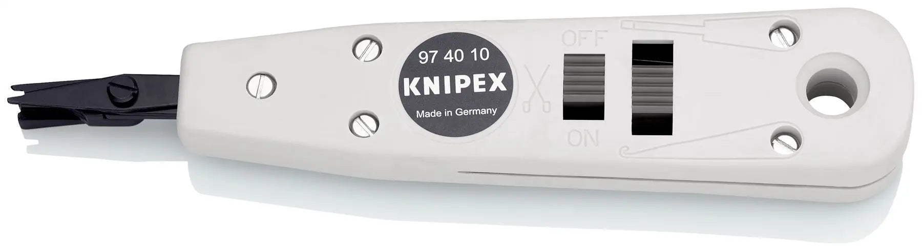 KNIPEX Insertation Tool for LSA Plus and Identical Construction Design 175mm for UTP STP Cables 97 40 10 White Rose Tools