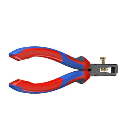 KNIPEX Insulation Wire Stripper with Opening Spring Universal 160mm Multi Component Grips 11 02 160 SB White Rose Tools