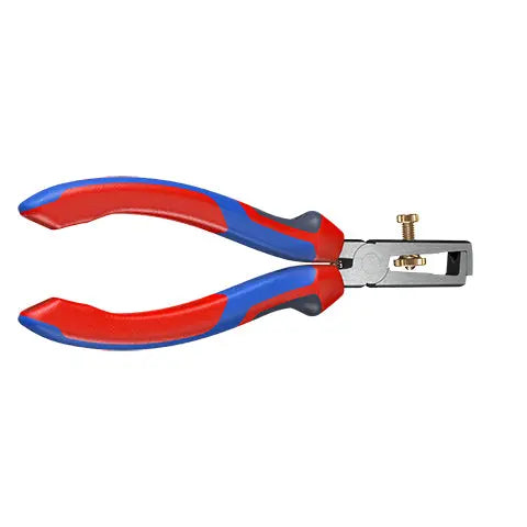 KNIPEX Insulation Wire Stripper with Opening Spring Universal 160mm Multi Component Grips 11 02 160 SB White Rose Tools