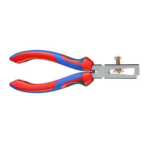 KNIPEX Insulation Wire Stripper with Opening Spring Universal 160mm Multi Component Grips 11 02 160 SB White Rose Tools