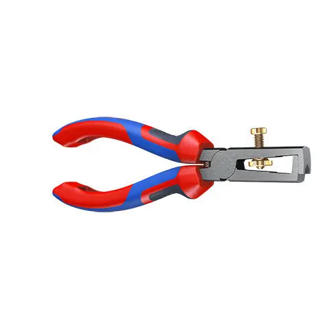 KNIPEX Insulation Wire Stripper with Opening Spring Universal 160mm Multi Component Grips 11 02 160 SB White Rose Tools