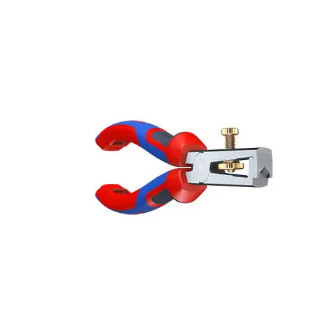 KNIPEX Insulation Wire Stripper with Opening Spring Universal 160mm Multi Component Grips 11 02 160 SB White Rose Tools
