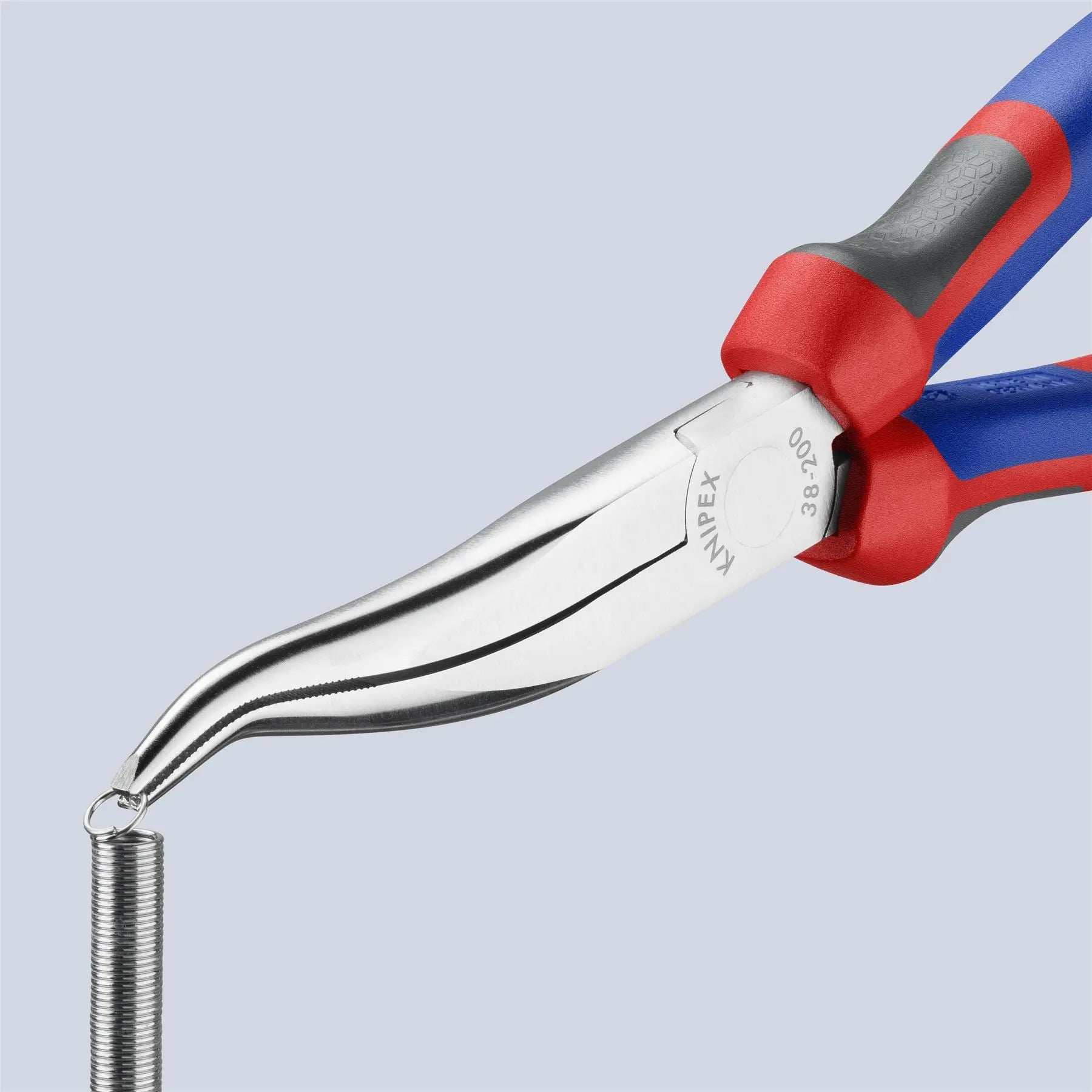 KNIPEX Mechanics Pliers for Gripping Bending 200mm with Comfort Handles 38 35 200 White Rose Tools