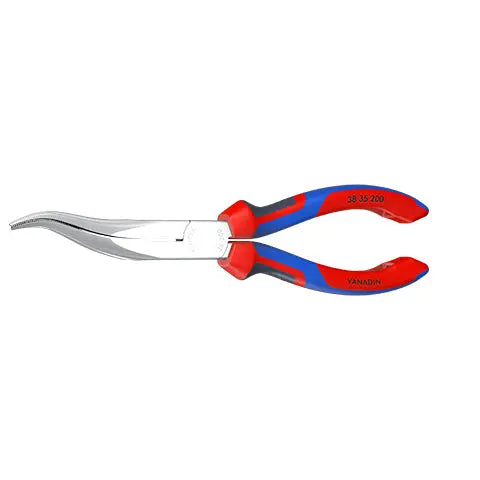 KNIPEX Mechanics Pliers for Gripping Bending 200mm with Comfort Handles 38 35 200 White Rose Tools