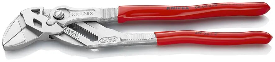 KNIPEX Pliers Wrench Slip Joint Plier 250mm Chrome Plastic Coated Handles 86 03 250 SB White Rose Tools