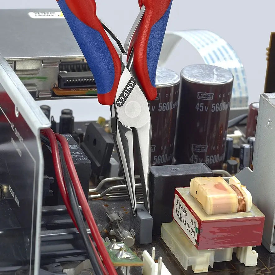 KNIPEX Precision Electronics Gripping Pliers 145mm Multi Component Grips 35 52 145 White Rose Tools