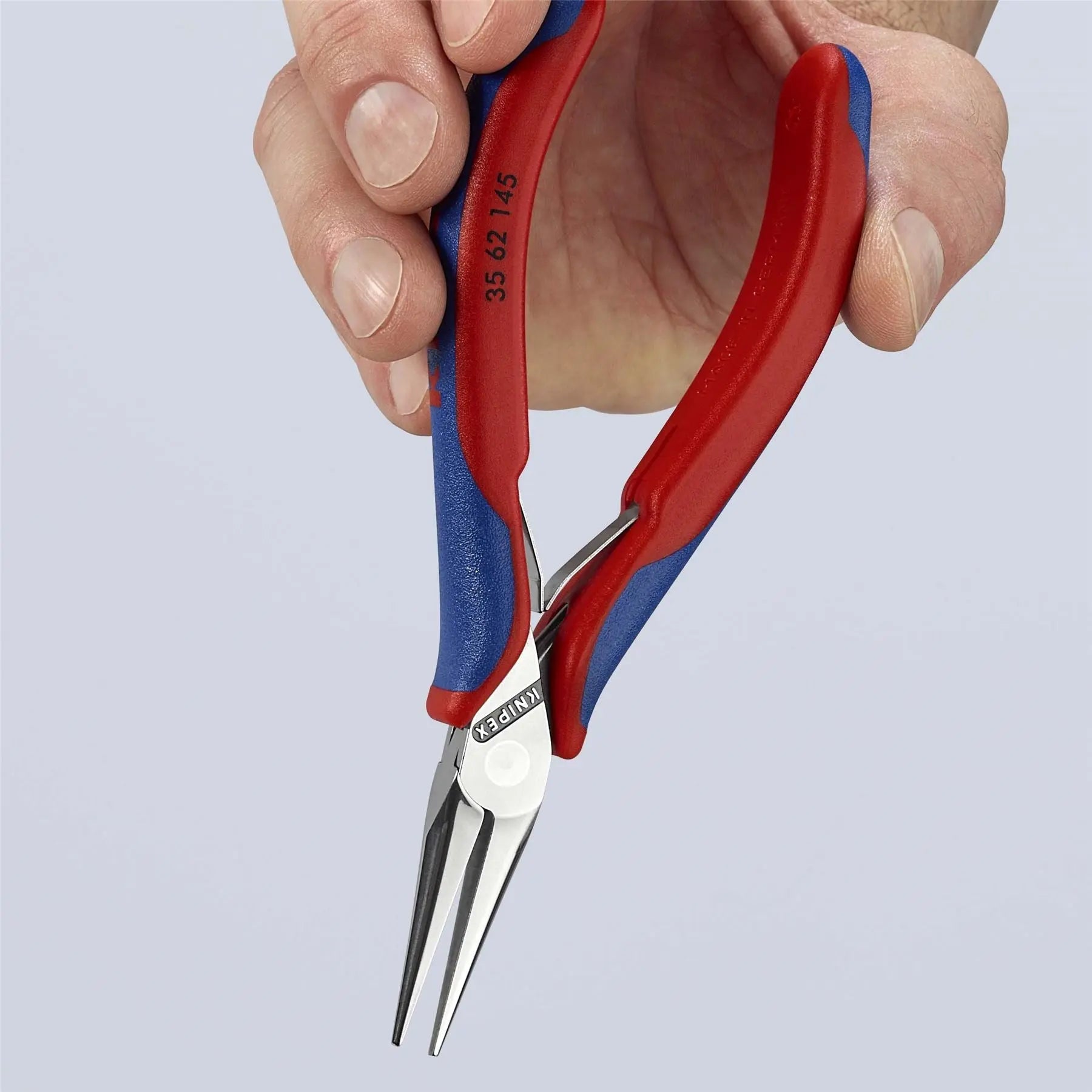 KNIPEX Precision Electronics Gripping Pliers 145mm Multi Component Grips 35 62 145 White Rose Tools