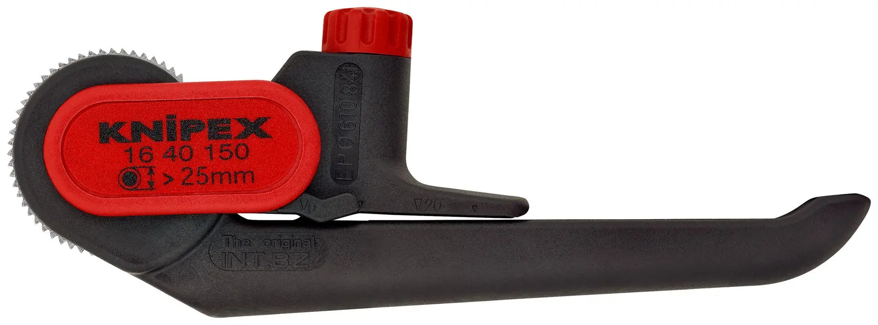 KNIPEX Round Cable Dismantling Tool Exceeding 25mm Diameter 16 40 150 White Rose Tools