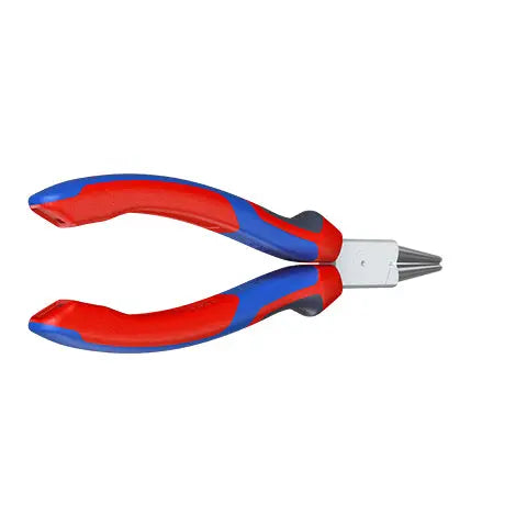 KNIPEX Round Nose Pliers 160mm Chrome with Comfort Handles 22 05 160 White Rose Tools