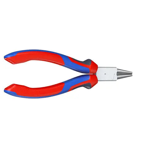 KNIPEX Round Nose Pliers 160mm Chrome with Comfort Handles 22 05 160 White Rose Tools