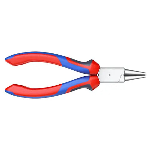 KNIPEX Round Nose Pliers 160mm Chrome with Comfort Handles 22 05 160 White Rose Tools