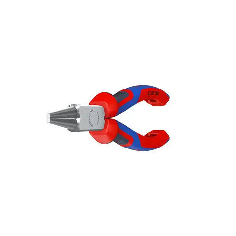 KNIPEX Round Nose Pliers 160mm Chrome with Comfort Handles 22 05 160 White Rose Tools
