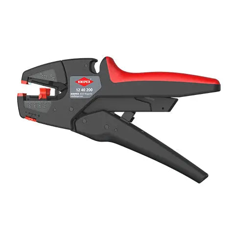 KNIPEX Self Adjusting Insulation Stripper 200mm Stripping Pliers 12 40 200 White Rose Tools