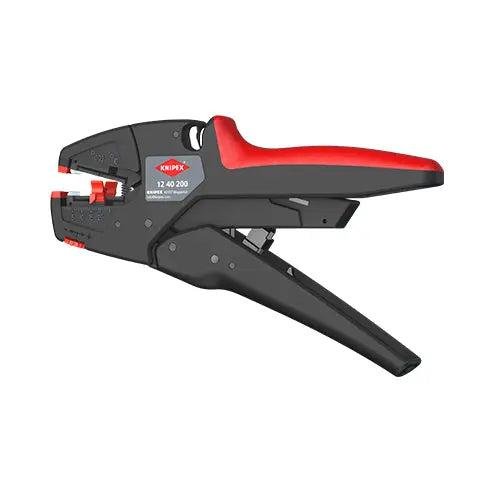 KNIPEX Self Adjusting Insulation Stripper 200mm Stripping Pliers 12 40 200 White Rose Tools