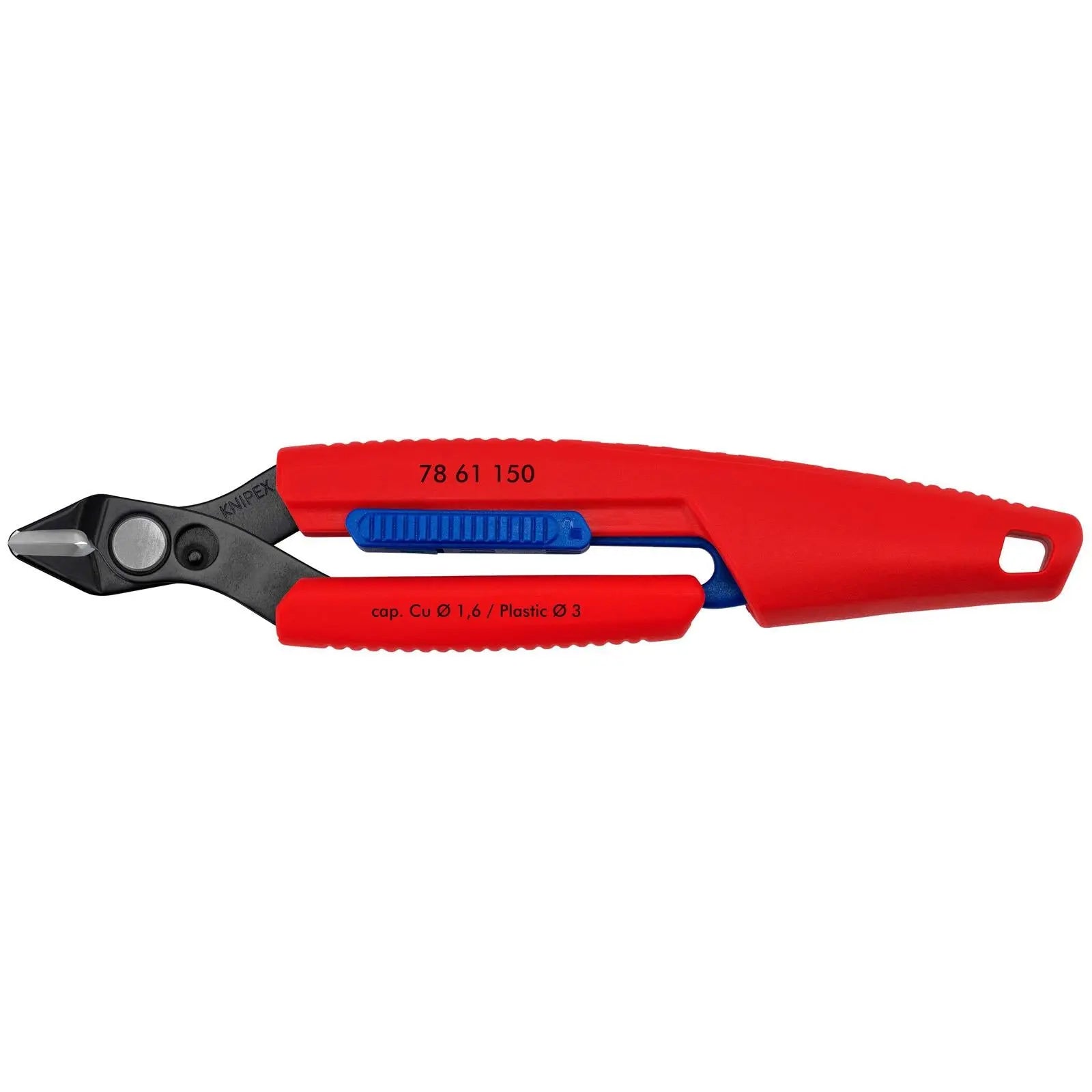 KNIPEX Slim Knips Precision Cutting Pliers 150mm Burnished 78 61 150 SB White Rose Tools