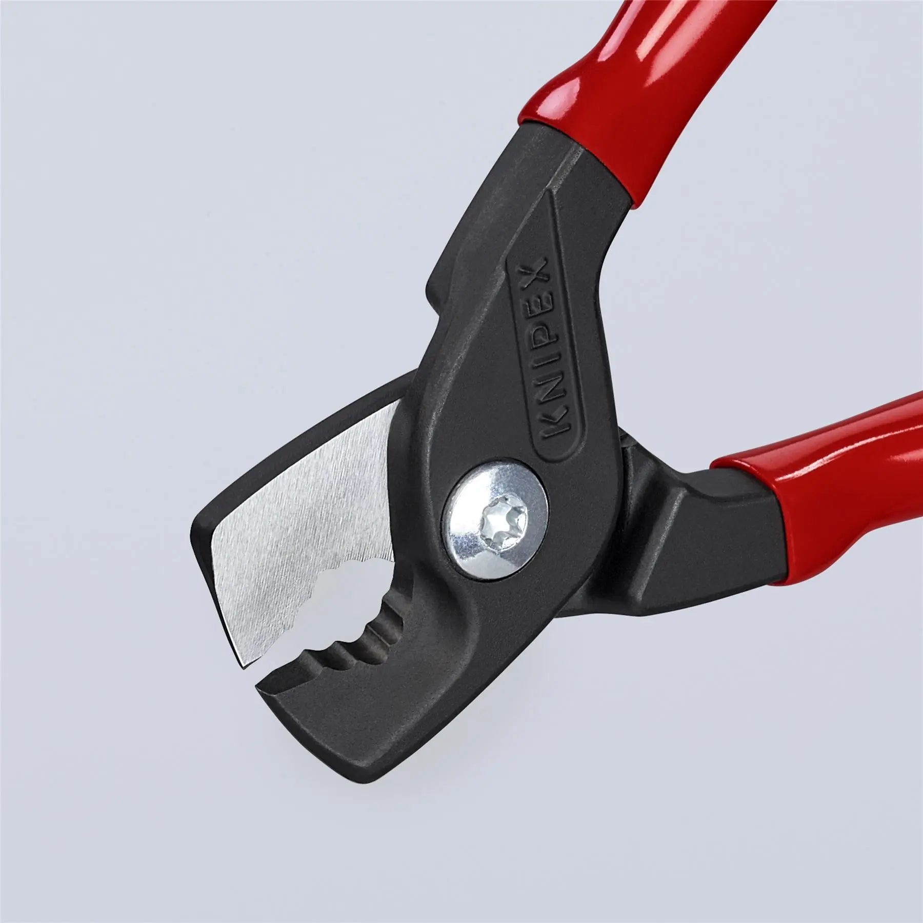 KNIPEX StepCut Cable Shears Cutting Pliers 15mm Capacity 160mm Plastic Coated Handles 95 11 160 SB White Rose Tools