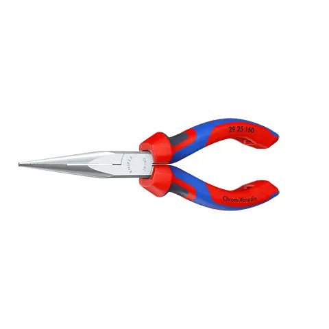 KNIPEX Telephone Pliers Extra Slim Fine Tips 160mm Multi Component Grips 29 25 160 White Rose Tools