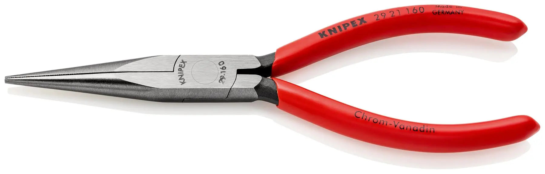 KNIPEX Telephone Pliers Extra Slim Fine Tips 160mm Plastic Coated 29 21 160 White Rose Tools