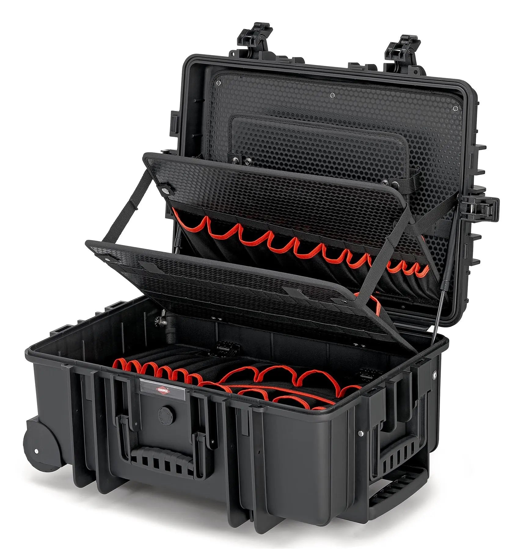 KNIPEX Tool Case Robust45 Move Fit to Fly Tool Box Dustproof and Watertight 00 21 37 LE White Rose Tools
