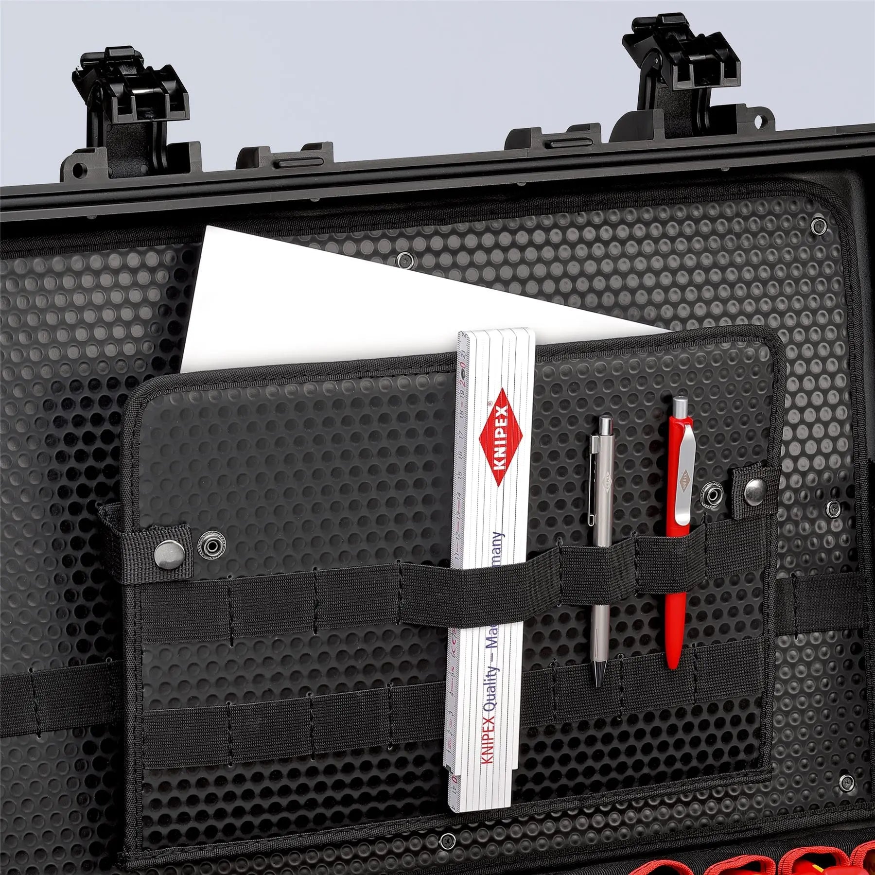 KNIPEX Tool Case Robust45 Move Fit to Fly Tool Box Dustproof and Watertight 00 21 37 LE White Rose Tools