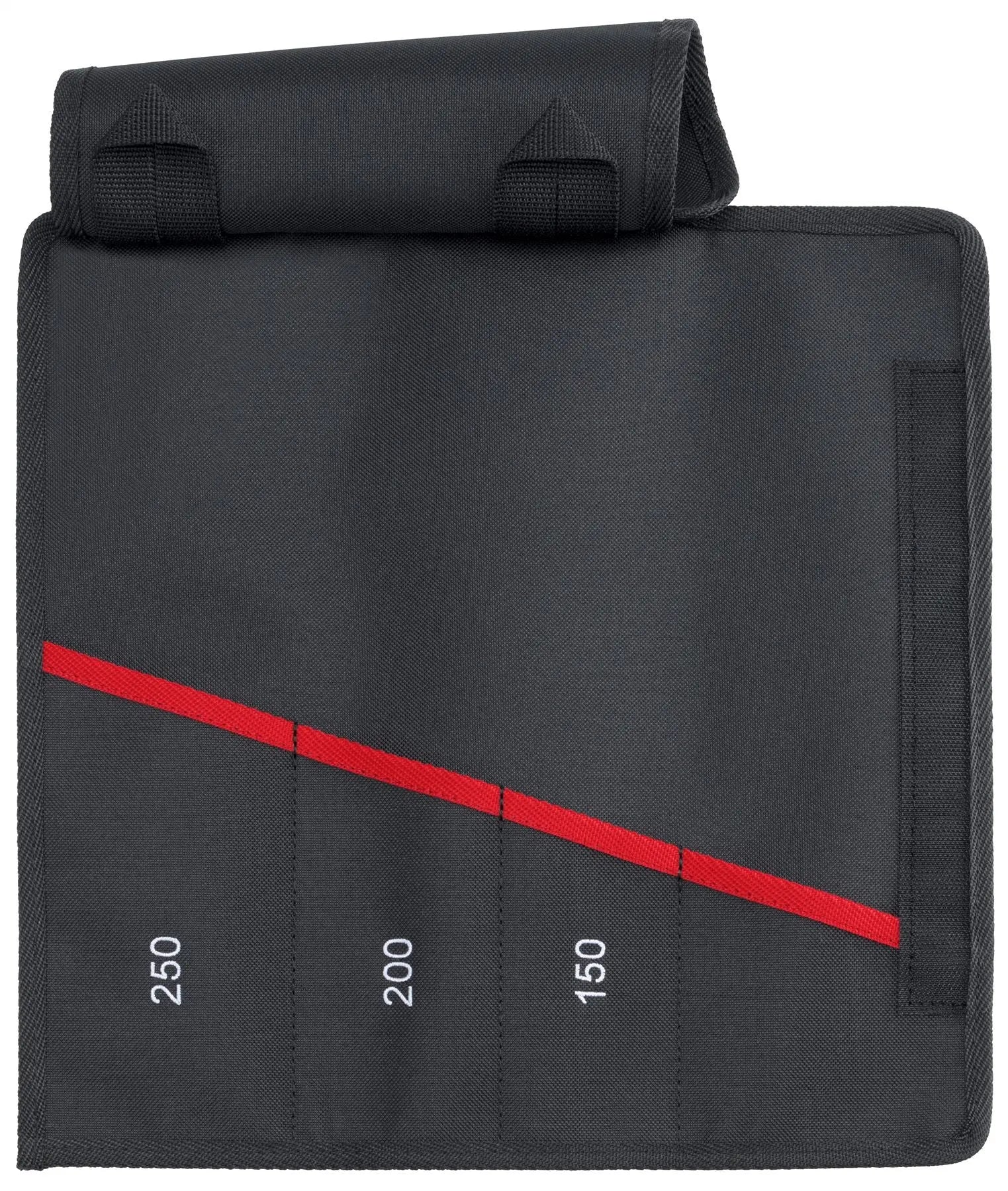 KNIPEX Tool Roll for TwinGrip Slip Joint Water Pump Pliers 4 Compartments Empty 00 19 61 LE White Rose Tools