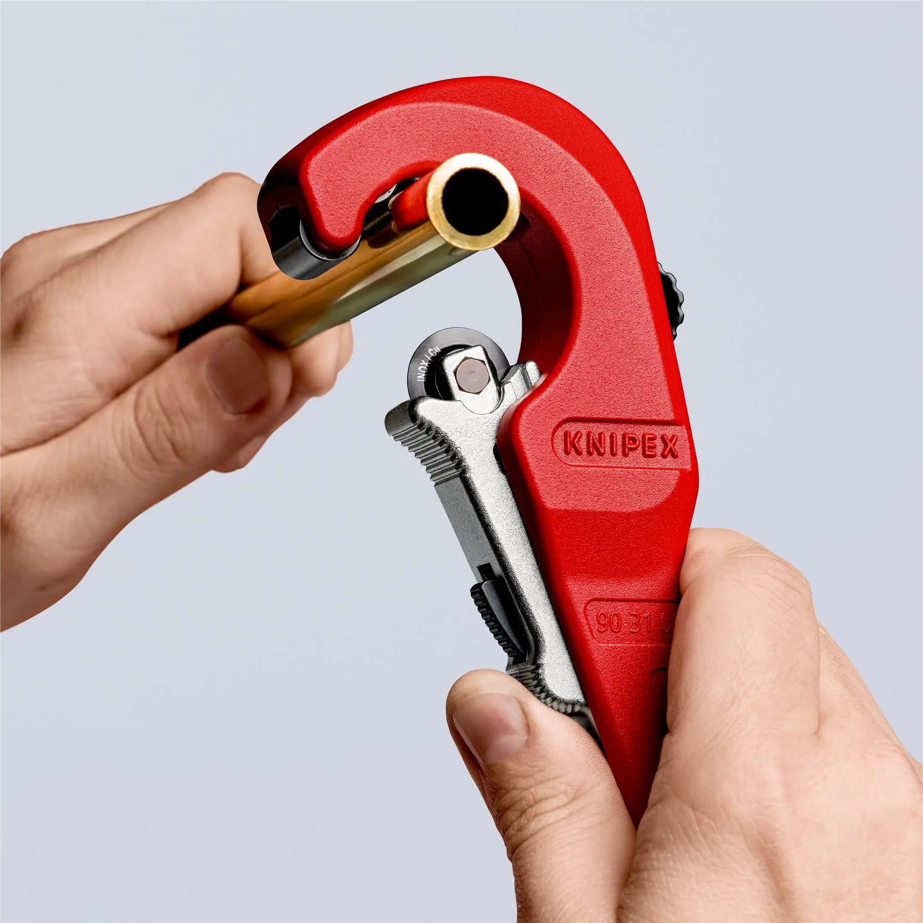 KNIPEX Tubix Pipe Cutter 6-35mm Capacity 180mm QuickLock Mechanism 90 31 02 SB White Rose Tools