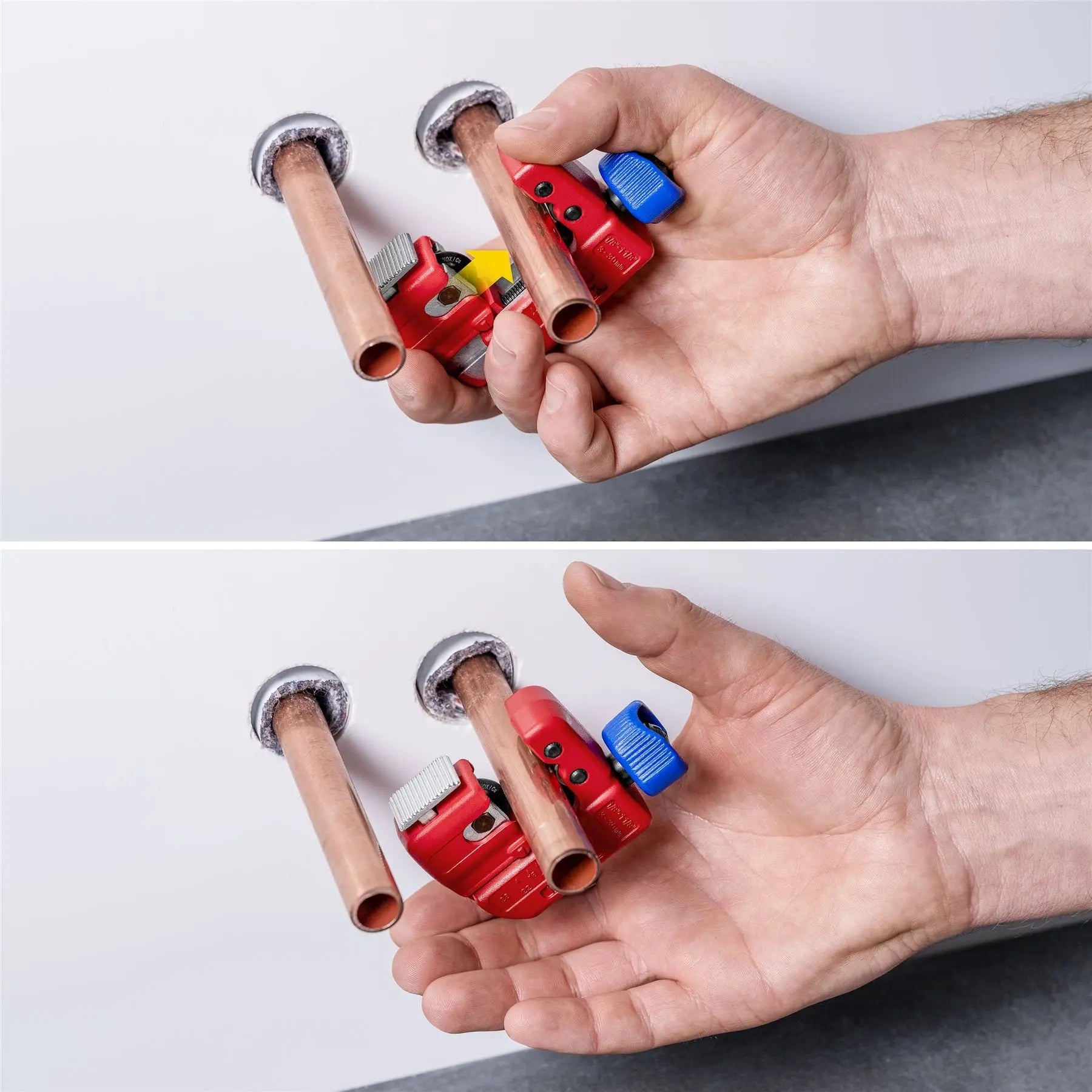 KNIPEX Tubix S Pipe Cutter 3-30mm Capacity QuickLock Mechanism 90 31 01 White Rose Tools