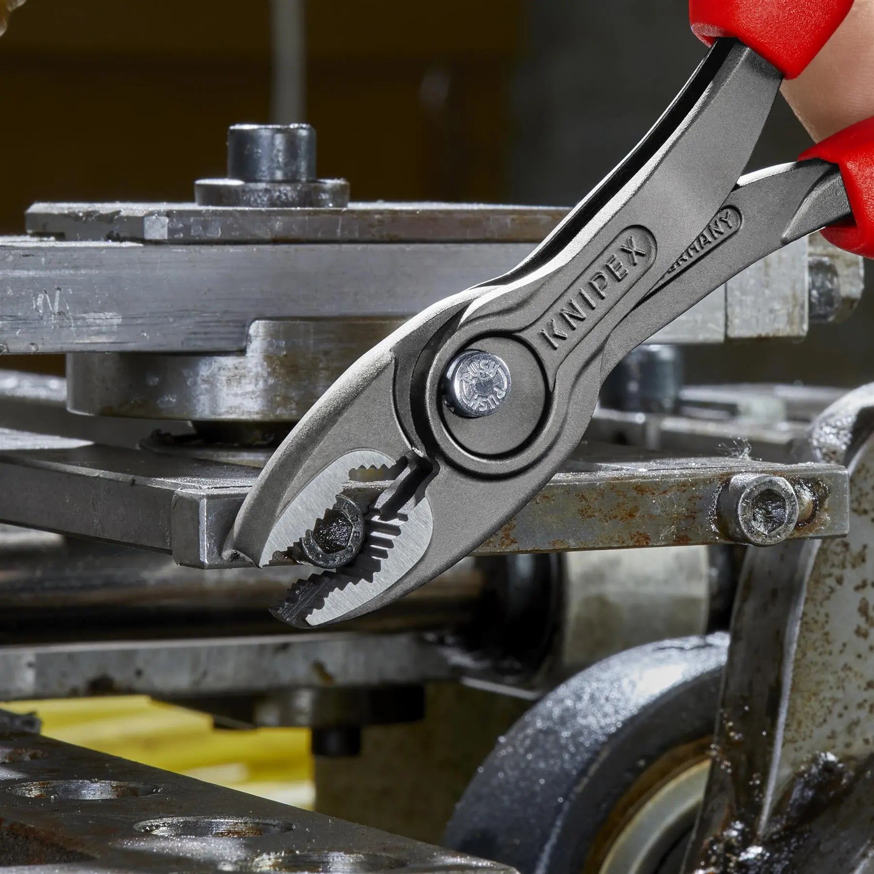 KNIPEX TwinGrip Slip Joint Water Pump Pliers  White Rose Tools