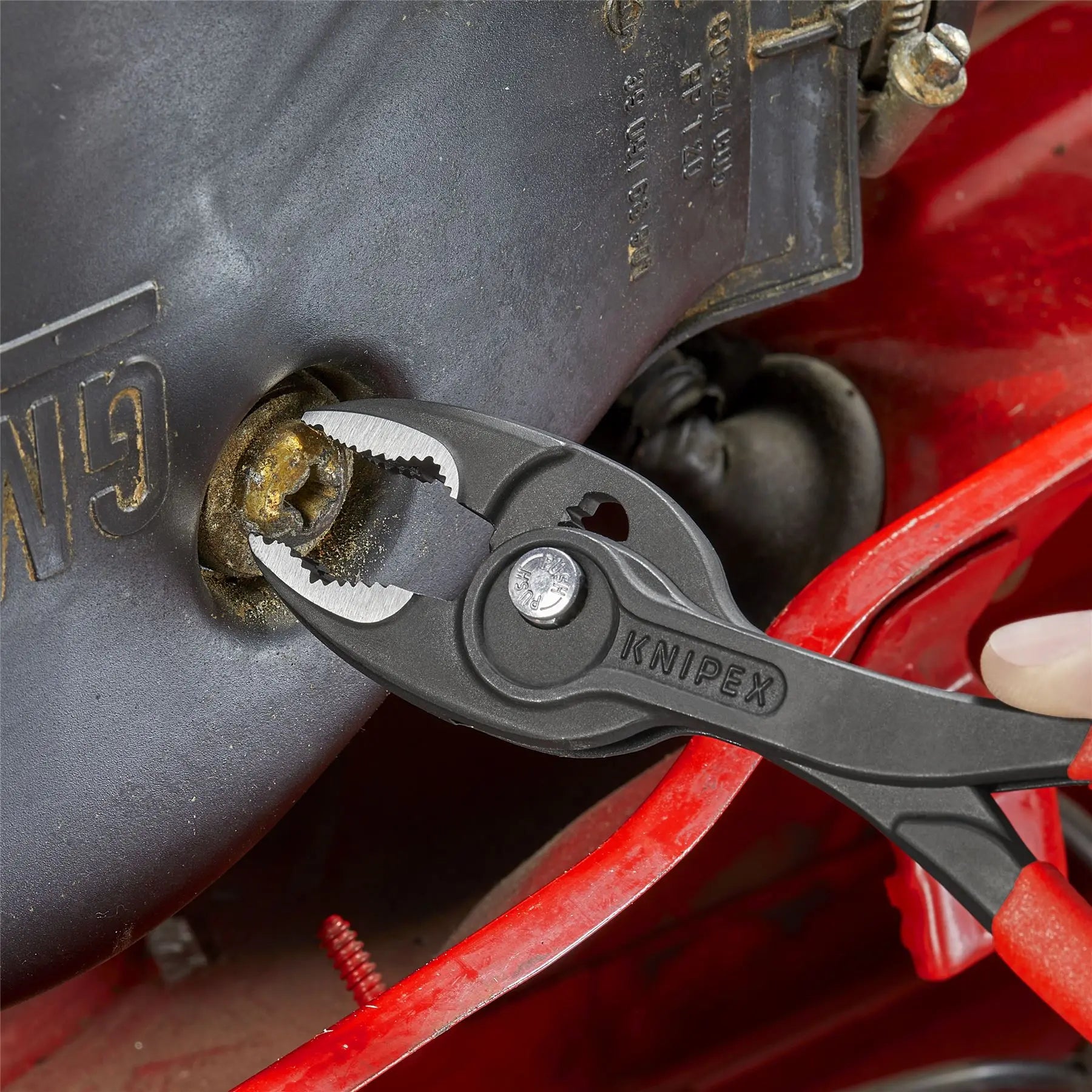 KNIPEX TwinGrip Slip Joint Water Pump Pliers  White Rose Tools