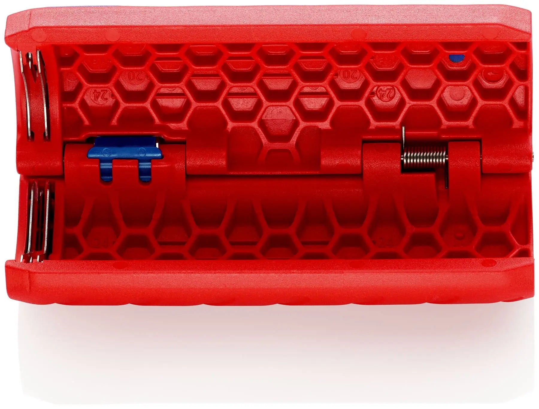 KNIPEX TwistCut Corrugated Pipe Cutter 13-32mm Diameter Capacity 100mm 90 22 01 SB White Rose Tools