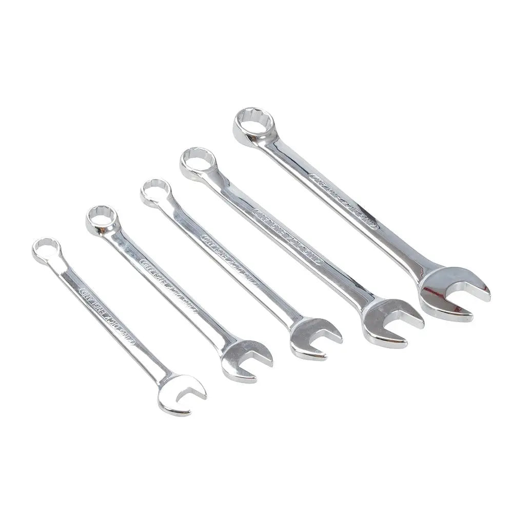King Dick Combination Spanner Set AF 5pce 1/4" - 1/2" TKC5A  White Rose Tools