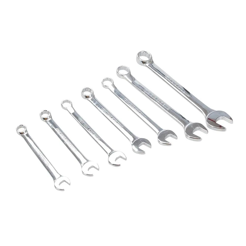 King Dick Combination Spanner Set Metric 7pce 10 - 19mm TKC7M  White Rose Tools