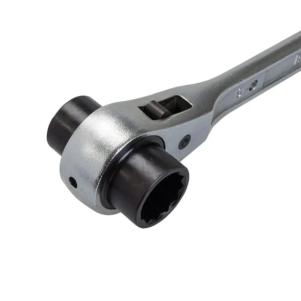 King Dick Ratchet Podger Spanner Metric - Choose Size White Rose Tools