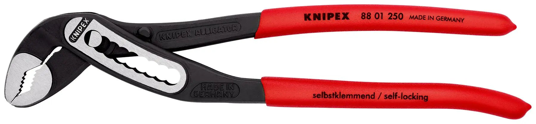 Knipex Alligator® Water Pump Pliers 50mm Capacity 250mm 88 01 250