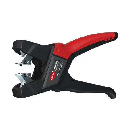 Knipex Automatic Insulation Wire Stripper for Flat Cable 180mm Self Adjusting 12 64 180 White Rose Tools
