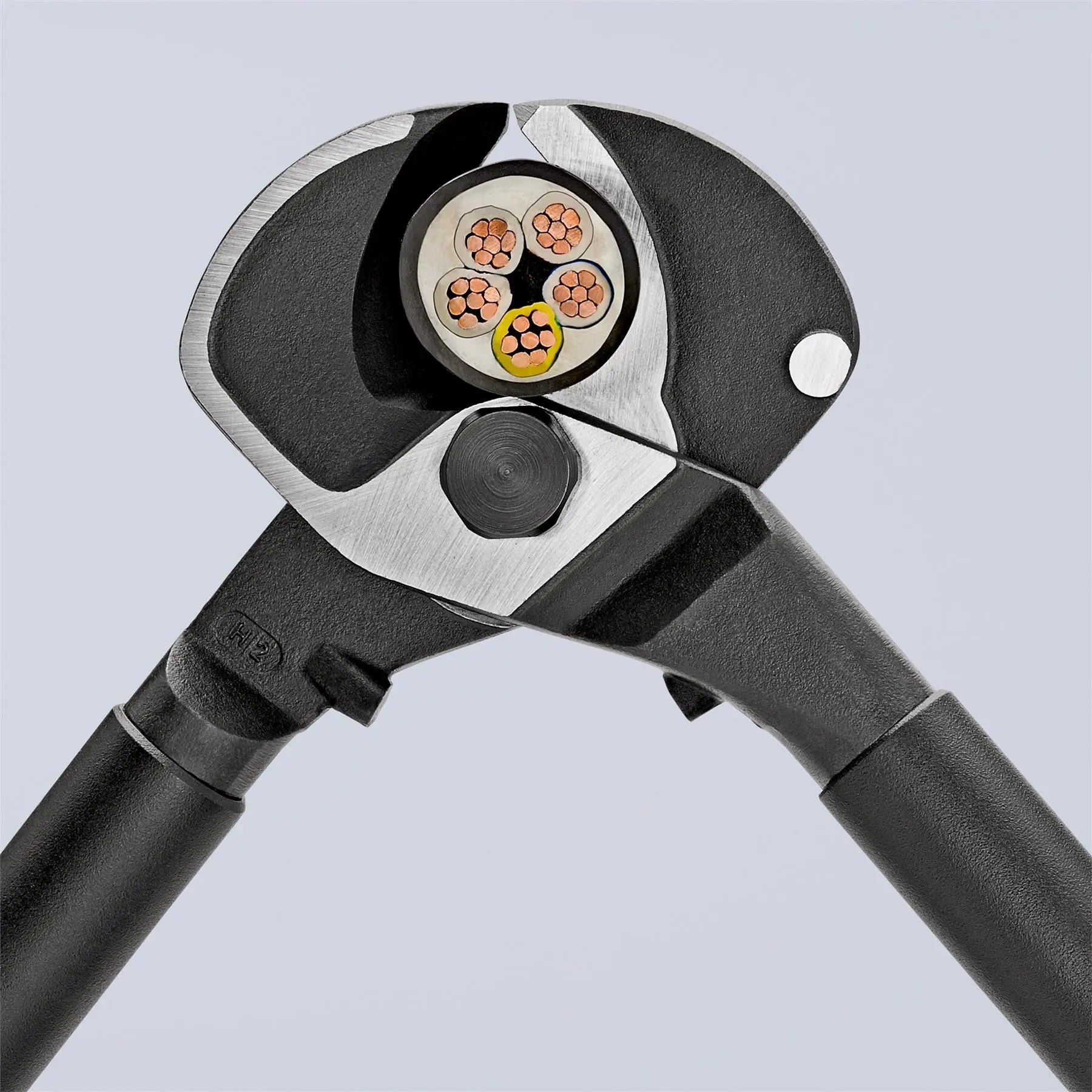 Knipex Cable Shears Wire Cutters 500mm Multi Component Grips 95 12 500  White Rose Tools