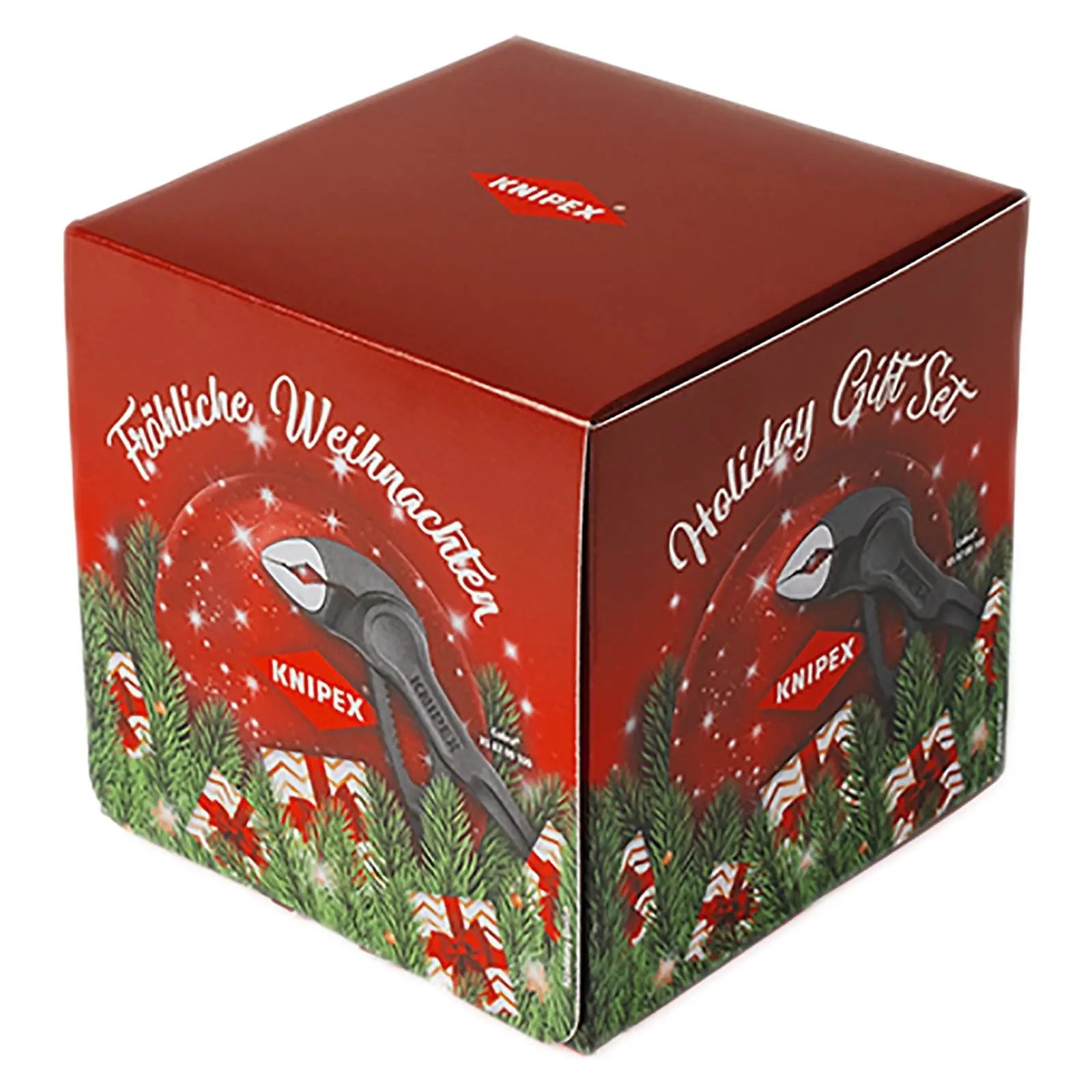 Knipex Christmas Bauble Cobra XS Pliers 100mm 87 00 100 XMAS-00  White Rose Tools