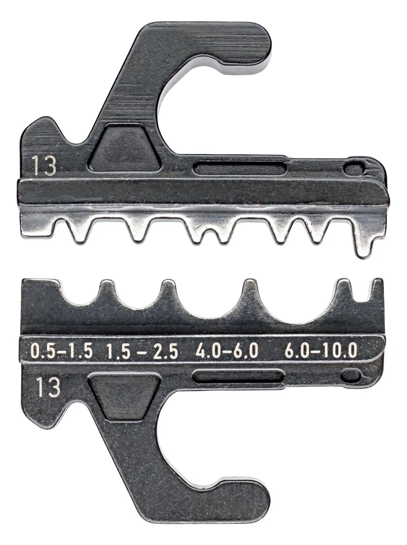 Knipex Crimping Die for Non Insulated Crimp Terminals Tube and Compression Cable Lugs 97 39 13 White Rose Tools