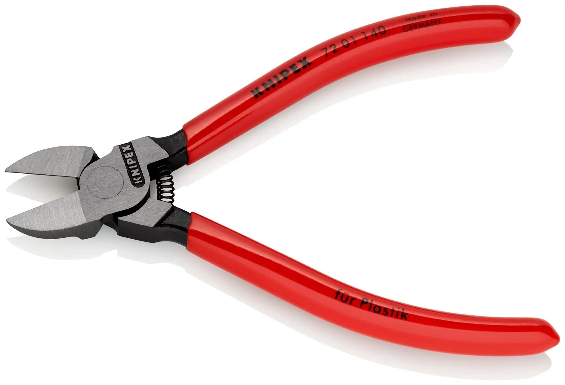 Knipex Cutting Pliers 140mm Diagonal Cutters for Plastics 72 01 140